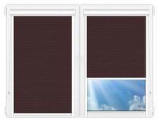 Кассетные рулонные шторы UNI Севилья бо шоколадный цена. Купить в «Мастерская Жалюзи»